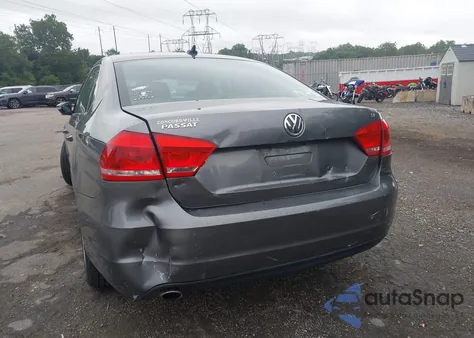 2012 Volkswagen Passat Se from USA, damaged, VIN 1VWBH7A31CC062168